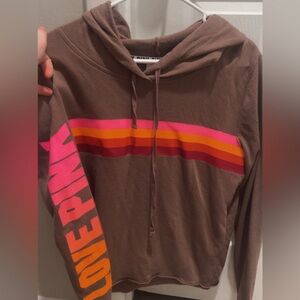 PINK Victoria’s Secret Pullover Lightweight Hoodie